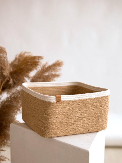 jutovy kosik calime 25x15x25