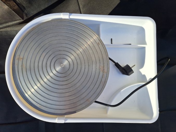 Bruska digitální 300 mm, leštička na acháty a sklo  - hladinový stroj, brus