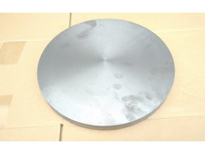 Brusný kotouč HLADKÝ 350 mm - Litinový kotouč na broušení minerálů a skla. Čelní kotouč na rovinné broušení a leštění. Hladinový brusk na acháty, minerály a sklo