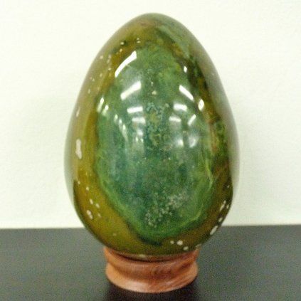Jaspis zelený vejce