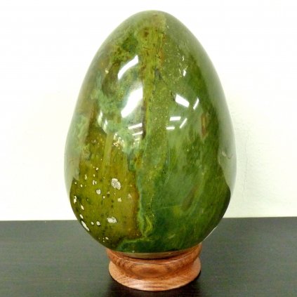 Jaspis zelený vejce