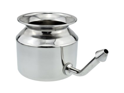 sat nam stainless steel neti pot