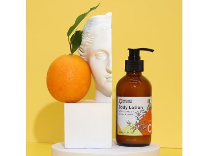 Telové Mlieko Bohyne Vitamínu C – Pomaranč a Citrón