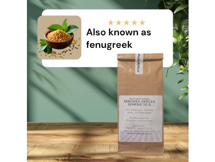 Senovka grétska / fenugreek
