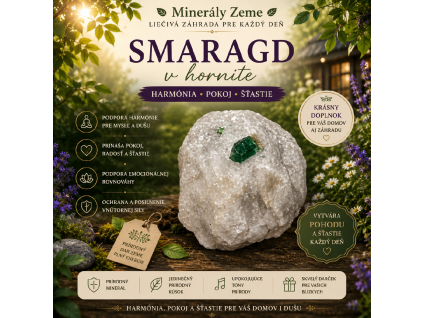 Smaragd v hornite