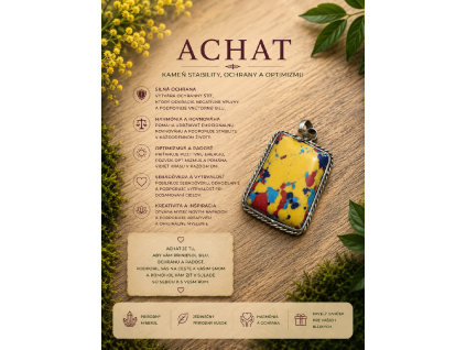 Prívesok - Achát