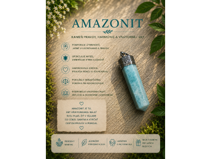 Prívesok - Amazonit