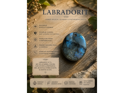 Prívesok - Labradorit