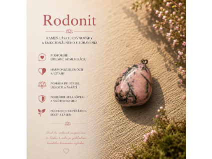 Prívesok - Rodonit