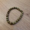 Náramok - zelený granát