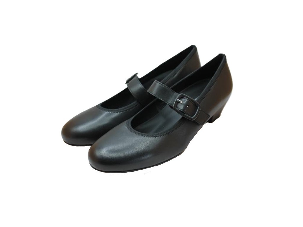 Černé lodičky Gabor