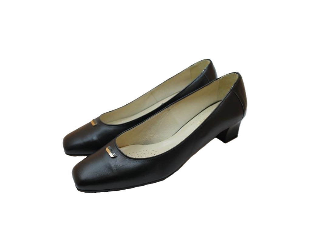 Černé lodičky Schucco