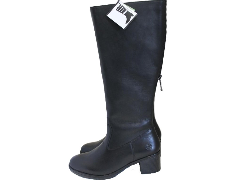 Černé kozačky Remonte