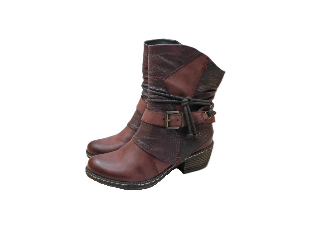 Kotníkové kozačky Rieker