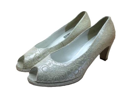 Bílostříbrné lodičky