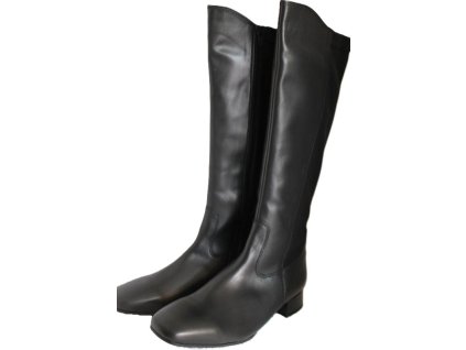 Černé kozačky Gabor