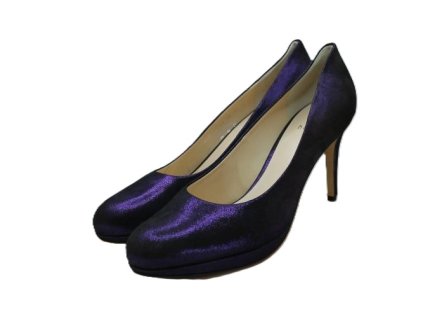 Fialové lodičky Högl