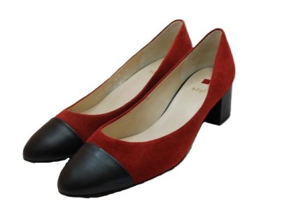 Červené lodičky Högl