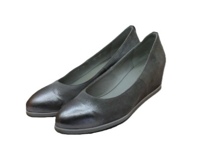 Stříbrné lodičky na klínu Högl