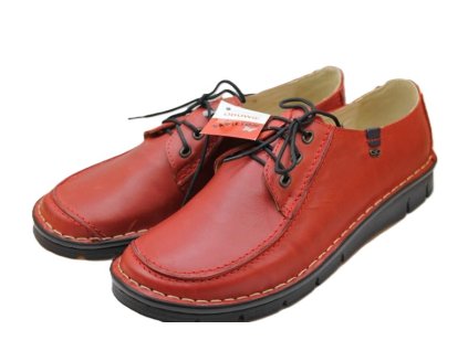 Červené polobotky Urban