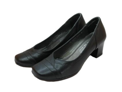 Černé lodičky De-Plus Kuda