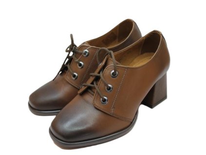 Hnědé polobotky Misstic