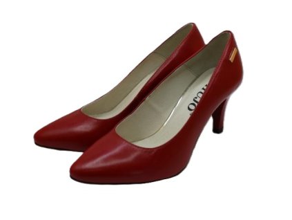 Červené lodičky Misstic