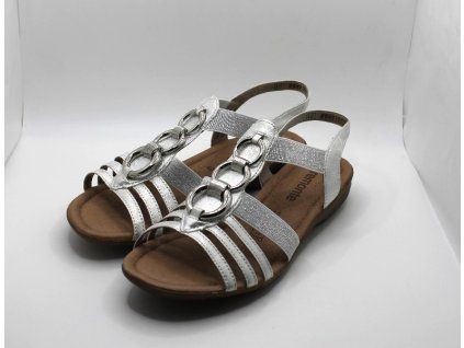 Stříbrné sandály Remonte