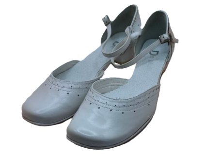 Bílé lodičky De-Plus Kuda