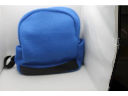 Modrý látkový batoh