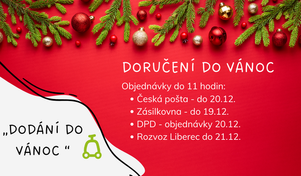 Doručení do Vánoc