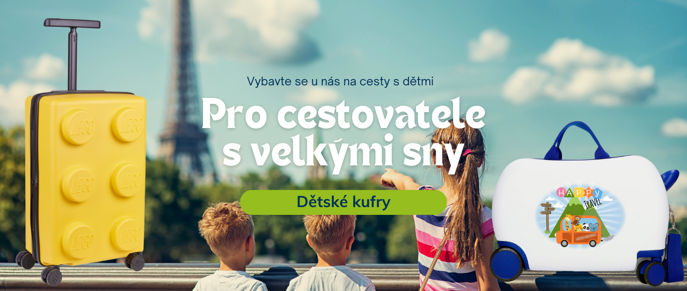 Pro cestovatele s velkymi sny detske kufry minicestovatel