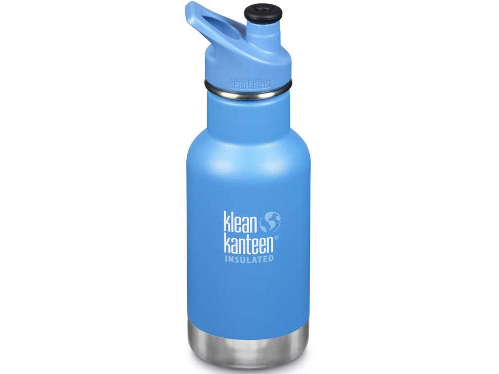 Dětská termolahev Klean Kanteen - pool party matte 355 ml modrá