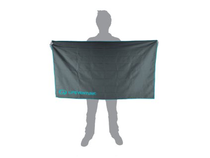 Ručník SoftFibre Trek Towel Recycled X-Large šeda
