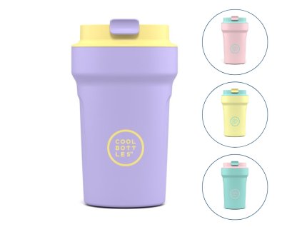 Nerezový termohrnek COOL BOTTLES Paradise třívrstvý 350 ml
