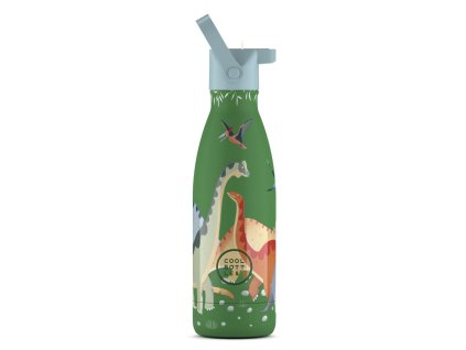 Unikátní dětská nerezová třívrstvá termoláhev Cool Bottles Kids s 3D potiskem
