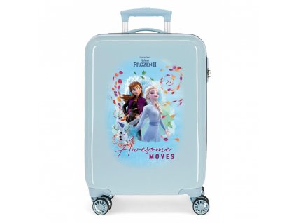 Cestovní kufr skořepinový Joummabags Frozen Awesome 55 cm