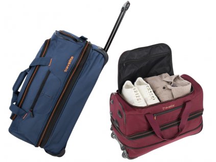 TRAVELITE cestovní taška na kolečkách basics wheeled duffle S