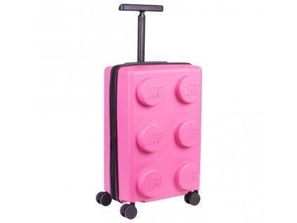 LEGO kufr Luggage Signature 20\" Expandable - světle fialový