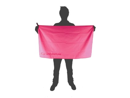 Cestovní ručník SoftFibre Trek Towel Advance L růžová
