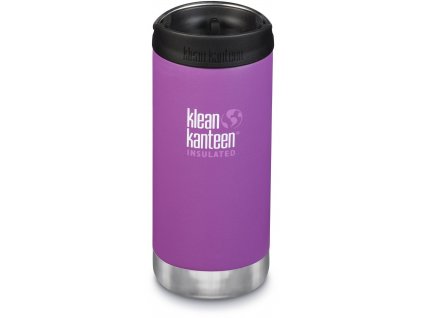 Klean Kanteen TKWide w/Café Cap - Berry Bright 355 ml fialová