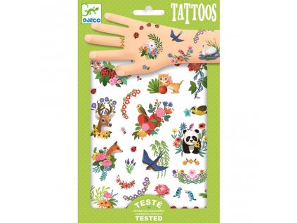 Tetovačky Šťastné jaro zvířata