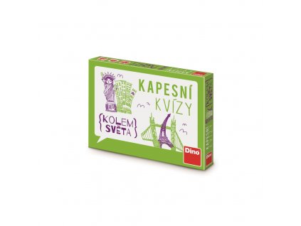 Dino Kapesní kvízy – KOLEM SVĚTA