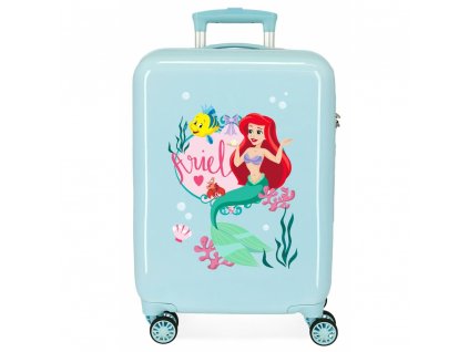 Ariel Princess Celebration ABS Cabin Suitcase 55cm 01