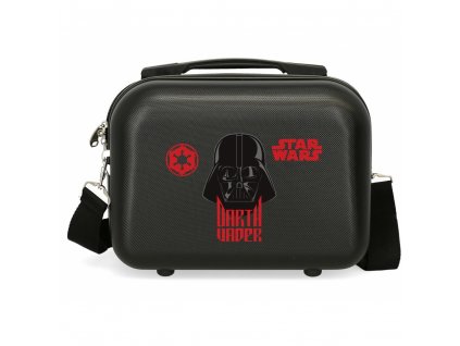Cestovní ABS kosmetický kufřík Star Wars Darht Vader černý