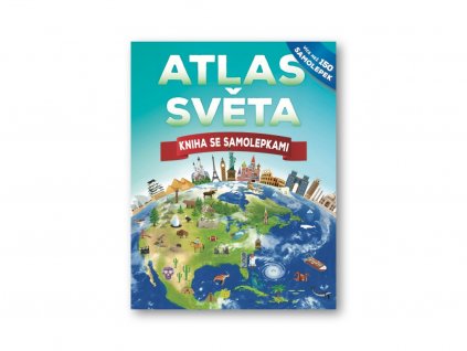 Atlas světa Kniha se samolepkami svojtka