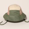KiETLA klobucik s UV ochranou green natural pink IV