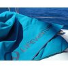 Rychleschnoucí multifunkční osuška Lifeventure s antibakteriální úpravou SoftFibre Trek Towel Recycled Giant recenze minicestovatel.cz