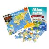 Svojtka Kniha a puzzle Atlas světa mapa světa