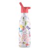 Unikátní dětská nerezová třívrstvá termoláhev Cool Bottles Kids s 3D potiskem mořská víla